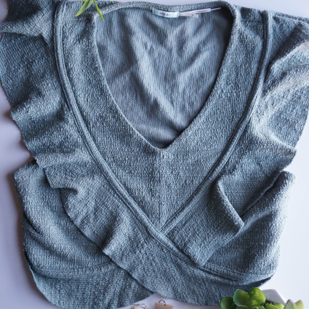 Urban Outfitters Sage Crop Top